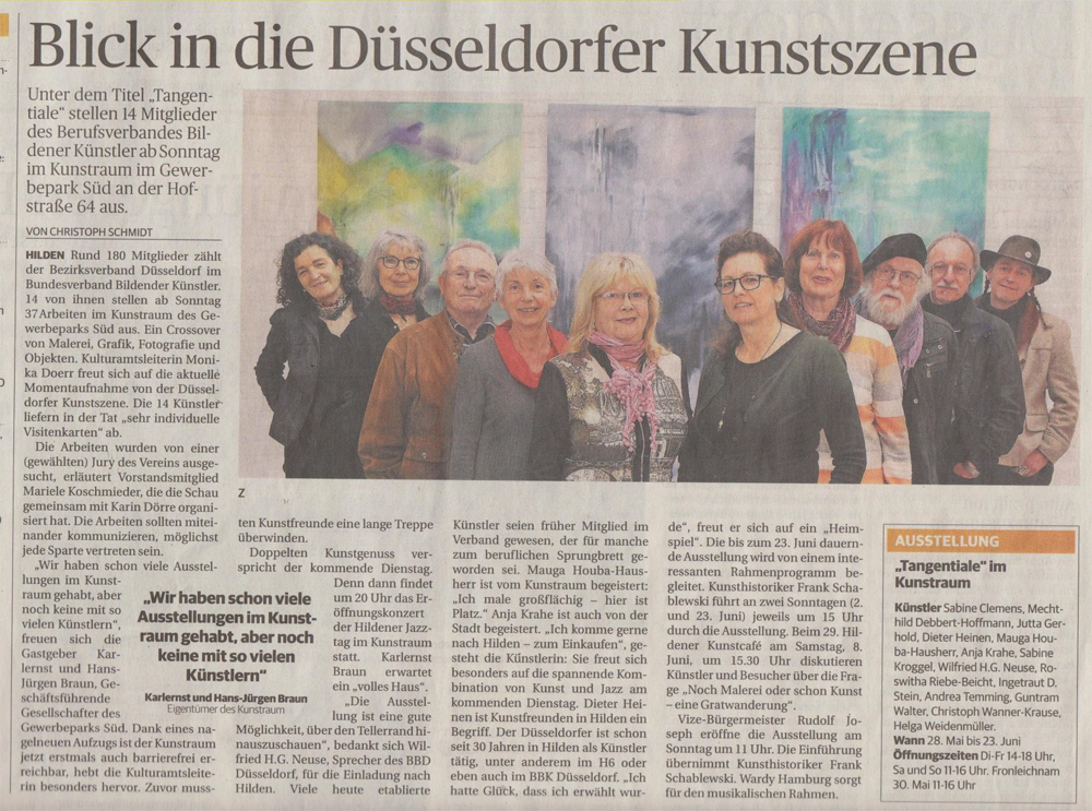 Blick in die Düsseldorfer Kunstszene