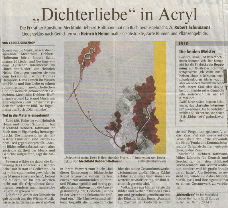 Dichterliebe in Acryl