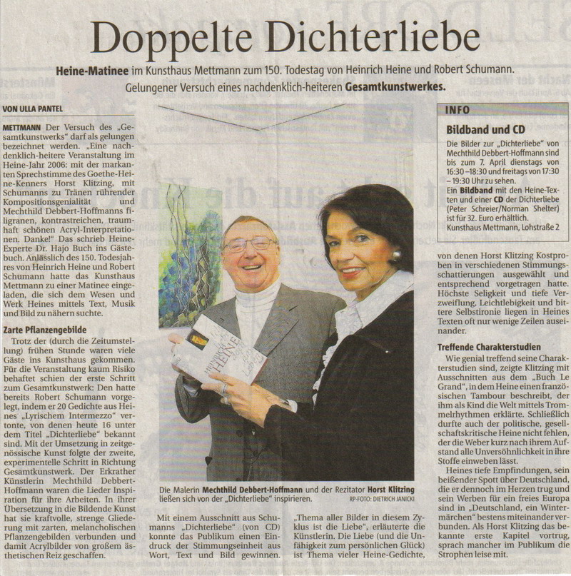 Doppelte Dichterliebe