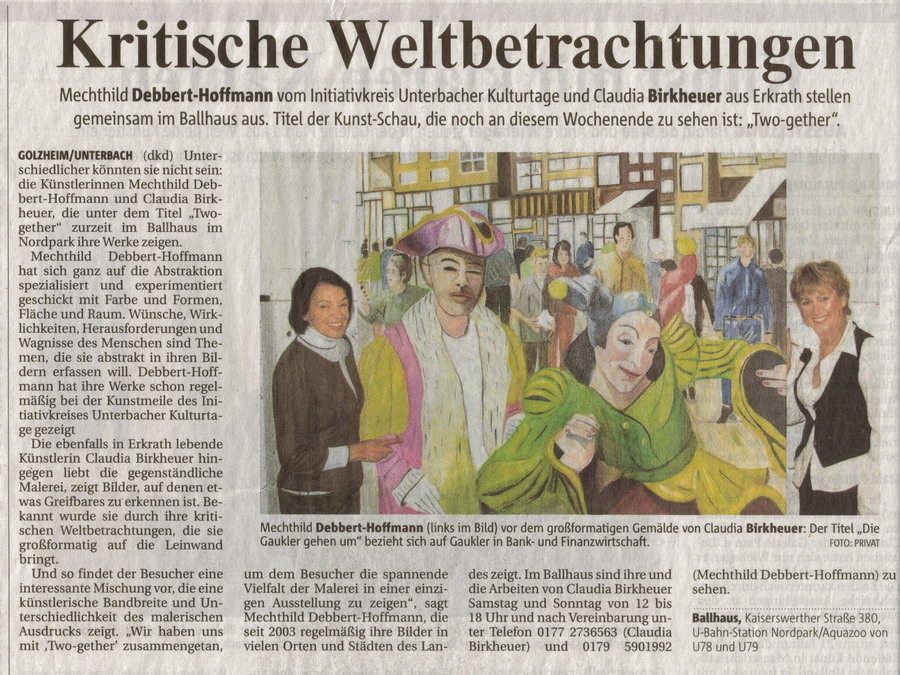 Kritische Weltbetrachtungen