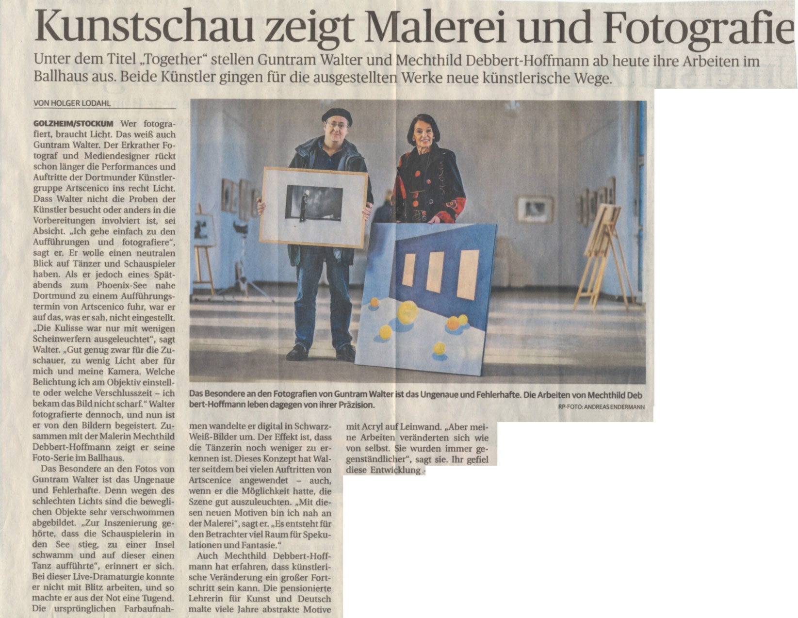 Kunstschau zeigt Malerei und Fotografie